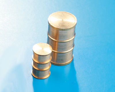 Messingfass (4 Stück)