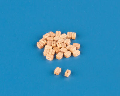 Fallblock 3 mm 1 Bohrungen (50 Stück)