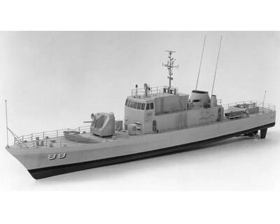 USS Crocket Kanonenboot - Asheville-Klasse