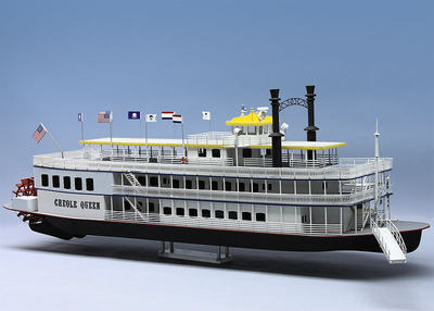 Creole Queen Heckraddampfer (RC-Bausatz)