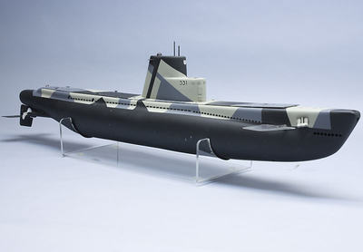 USS Bluefish (SS 222) U-Boot (RC-Bausatz)