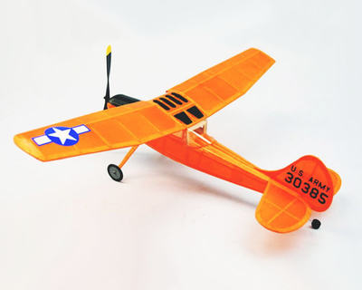 L-19 "Bird Dog" Gummimotormodell (Balsabausatz, SW=46cm)