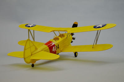 Stearman PT-17 Balsabausatz (SW=457mm)