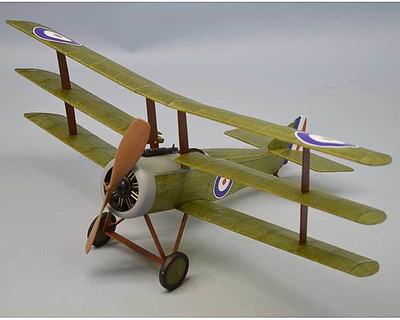 Sopwith Triplane Gummimotormodell (Balsabausatz, SW=46cm)