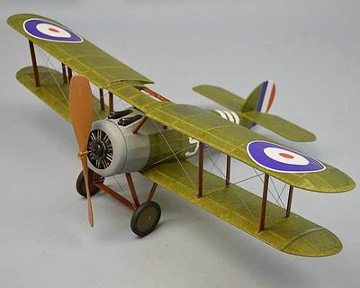 Sopwith Snipe Gummimotormodell (Balsabausatz, SW=46cm)