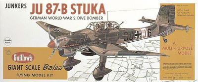 Stuka 3/4" scale Plane Kit (Holz-Bausatz)