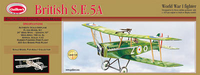 British SE5A (Holz-Bausatz)