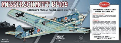 Messerschmitt Bf 109 Historic Plane Kit