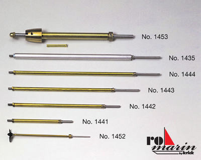 Stevenrohr/195 + Welle M4x260mm