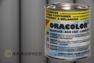 Oracolor Lack lichtgrau 100ml - 2 Komponenten Lack für Modellbau