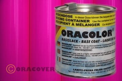 Oracolor Lack floureszierend neon-pink 100ml - 2 Komponenten Lack für Modellbau