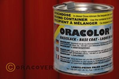 Oracolor Lack rot 100ml - 2 Komponenten Lack für Modellbau