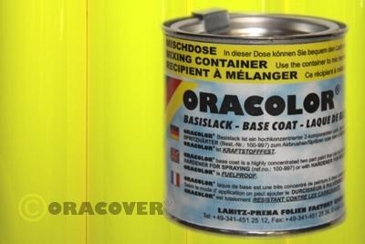 Oracolor Lack fluoreszierend gelb 100ml - 2 Komponenten Lack für Modellbau