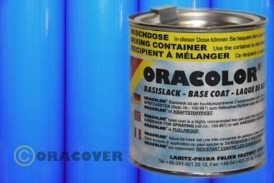 Oracolor Lack fluoreszierend blau 100ml - 2 Komponenten Lack für Modellbau