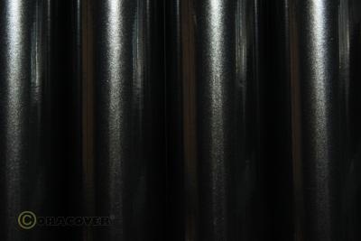 Orastick selbstklebende Bügelfolie Bespannfolie Klebefolie perlmutt graphit (Breite 600 mm, 10m-Rolle)