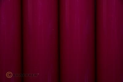 Orastick selbstklebende Bügelfolie Bespannfolie Klebefolie bordeaux (Breite 600 mm, 10m-Rolle)