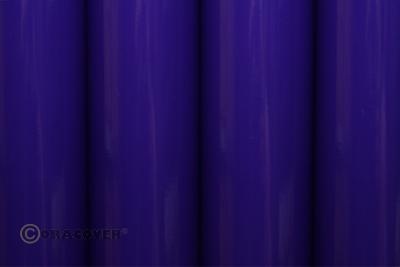 Oracover Bespannfolie Bügelfolie royal blaulila (Breite 600 mm, 10m-Rolle)
