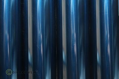 Bespann Folie Air Outdoor transparent blau (Breite 600 mm, 2m Rolle)