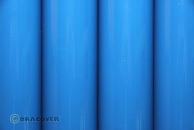 Orastick selbstklebende Bügelfolie Bespannfolie Klebefolie matt hellblau (Breite 600 mm, Länge 0,5 lfm)