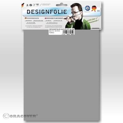 Designfolie matt lichtgrau (ca. A4)