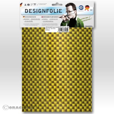 Designfolie kevlar (ca. A4)