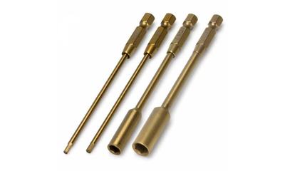 Power Tool Bits Set 2+2.5 Straight Hex & 5.5+7mm Nut driver