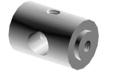 Heckrotornabe Aluminium