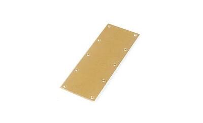 Messing Platte 47x16x0,3 mm (10 Stück)