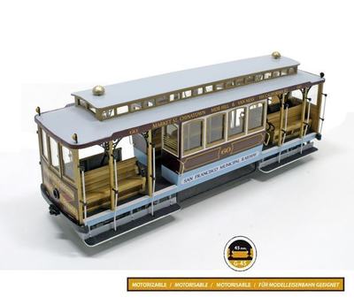 San Francisco Cable Car Tram (Bausatz, Maßstab 1:24)