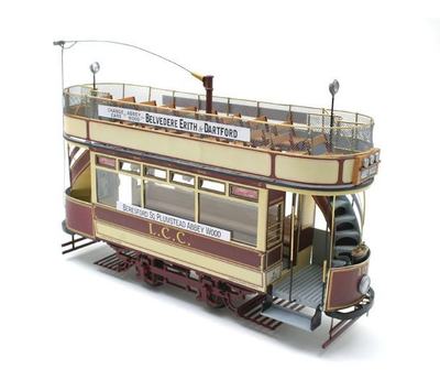 London L.C.C. 106 Straßenbahn (Bausatz, Maßstab 1:24)