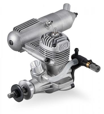 Flug Motor OS Max-15LA-S (2,49cm³, 2-Takt mit Schalldämpfer C/L)
