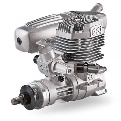Flug Motor OS Max-35AX (5,77cm³, 2-Takt mit Schalldämpfer)