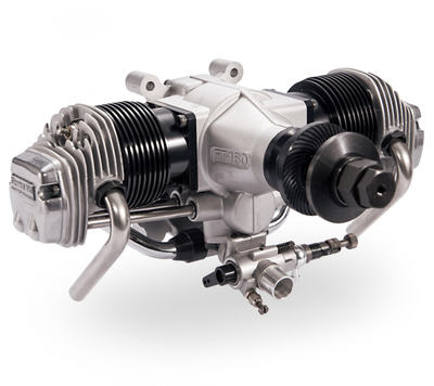 Flug Motor OS FT-160 (Gemini-160) 4-Takt Boxermotor (26,52cm³)