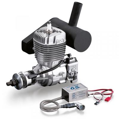 OS GT22, 2-Takt Benzinmotor (22cm³ mit Schalldämpfer)