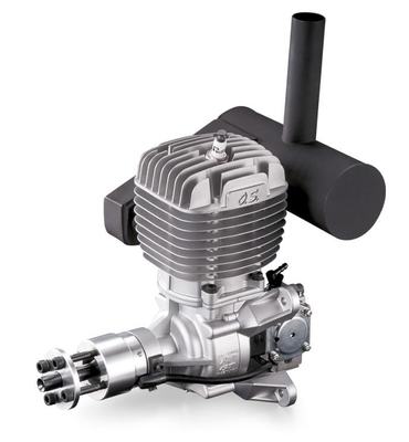 OS GT60, 2-Takt Benzinmotor (60cm³ mit Schalldämpfer)