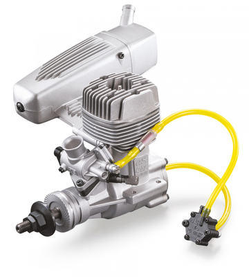 OS GGT15, 2-Takt Benzinmotor (15cm³ mit Schalldämpfer)