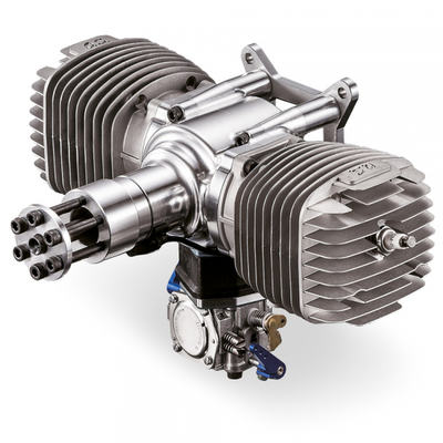 GT120T, 2-Takt Benzin Boxermotor (120cm³ ohne Schalldämpfer)