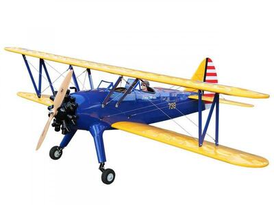 RC Flugzeug PT 17 Stearman / 1600 mm (ohne Pilotenpuppe)