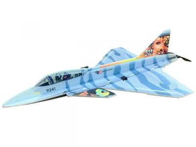 RC Flugzeug Saab Gripen Jet (blau) / 540 mm