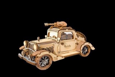 Vintage Car (Lasercut Holzbausatz)