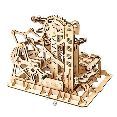 Murmelbahn Tower Coaster (Lasercut Holzbausatz)