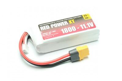 LiPo Akku Red Power XT 1800mAh 3S - 11,1V