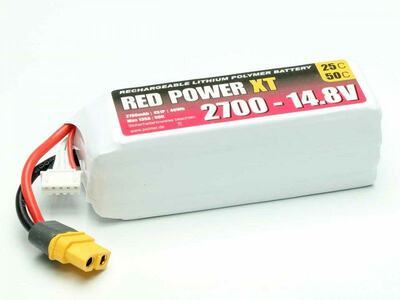 LiPo Akku Red Power XT 2700mAh 4S - 14,8V