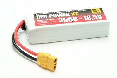 LiPo Akku Red Power XT 3500mAh 5S - 18,5V