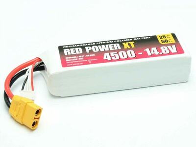 LiPo Akku Red Power XT 4500mAh 4S - 14,8V