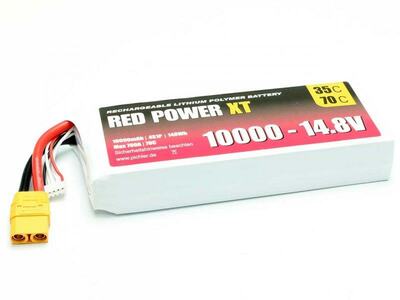 LiPo Akku Red Power XT 10000mAh 4S - 14,8V