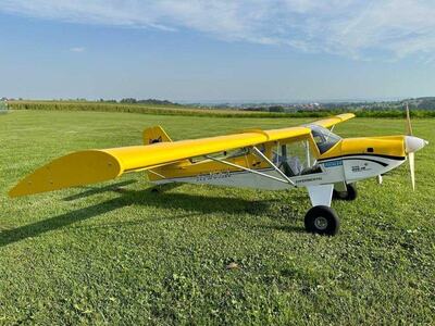 RC Flugzeug Sky Fox (gelb) / 2540 mm