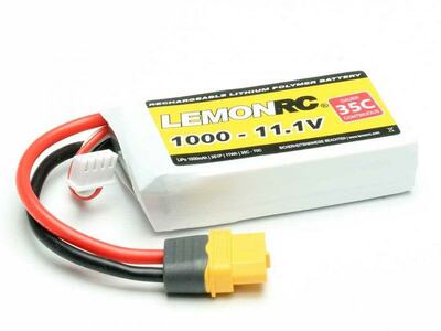 LiPo Akku LEMONRC 1000 - 11.1V (35C)