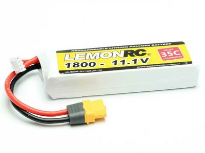 LiPo Akku LemonRC 1800mAh 3S - 11,1V (35C)
