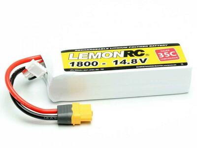 LiPo Akku LemonRC 1800mAh 4S - 14,8V (35C)
